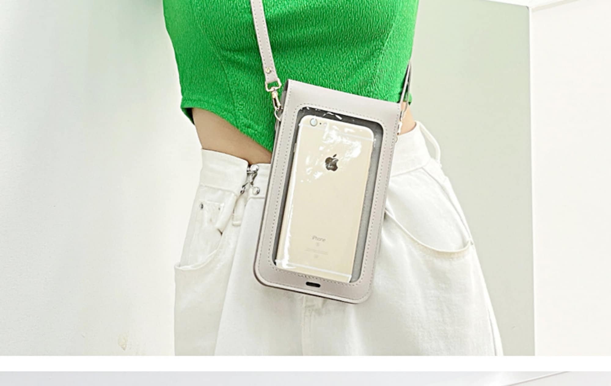 Leather Touchscreen Purse Etsy