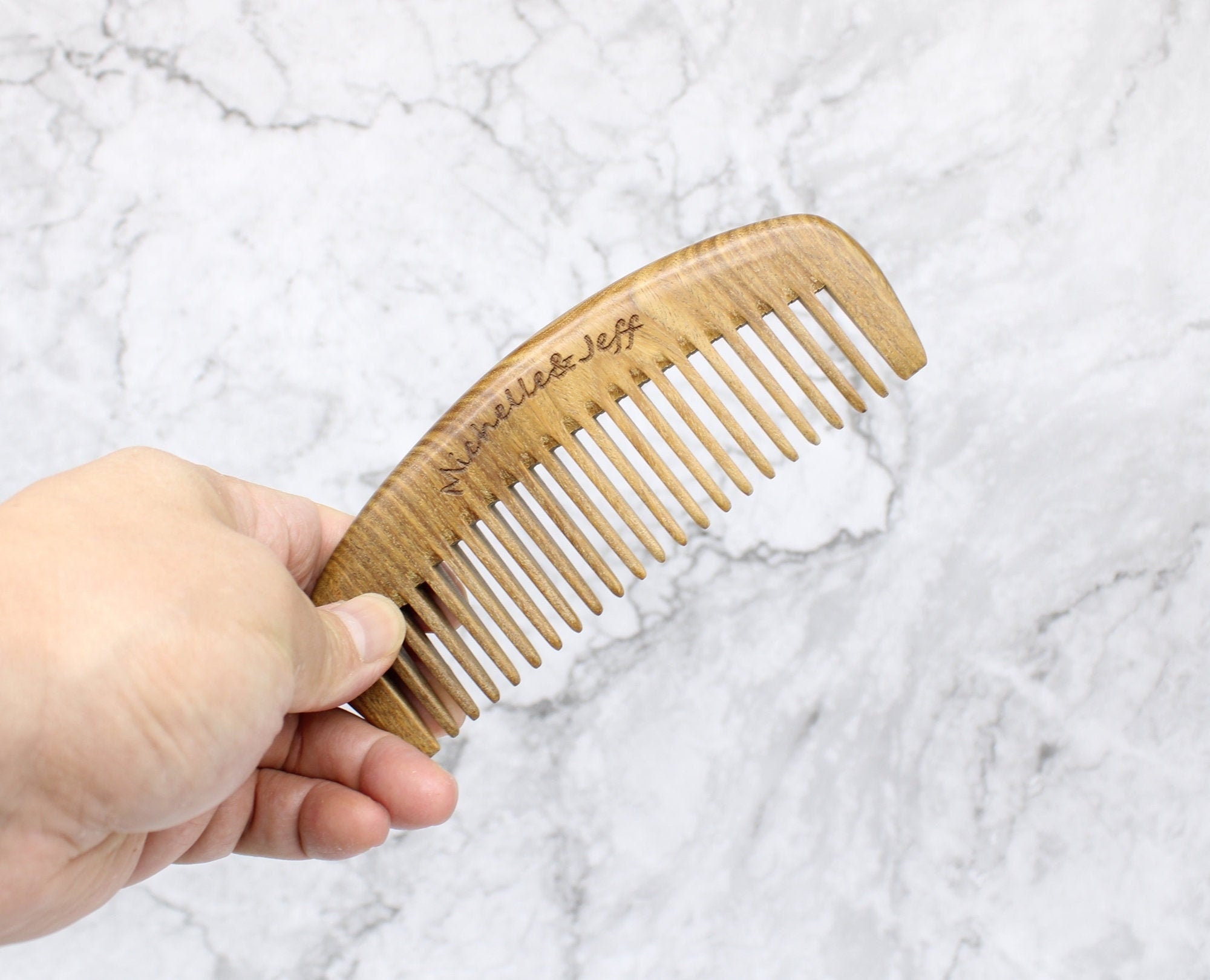 Beard comb,Eco-Friendly Wooden Comb,Personalized engraved Wood Comb,Wooden Wide Tooth Hair Comb,Ladies gift,Mother's gift, Bridesmaid Gift.