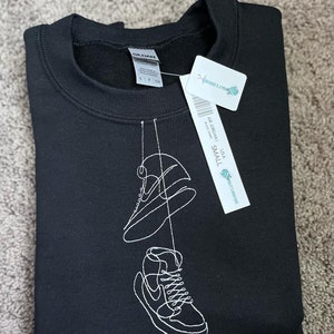sneakerhead crewneck | sneakers | sweatshirt | embroidery