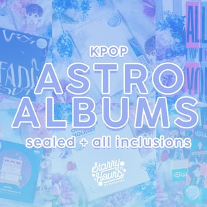 ASTRO【SUMMER VIBES】サイン入りポスター Kpop Albums - Etsy Hong Kong