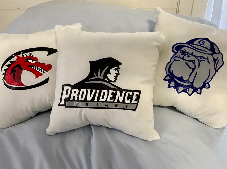 Custom College Pillows Etsy