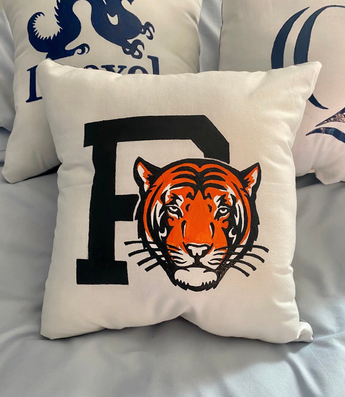 Custom College Pillows Etsy