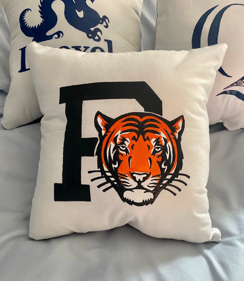 Custom College Pillows Etsy