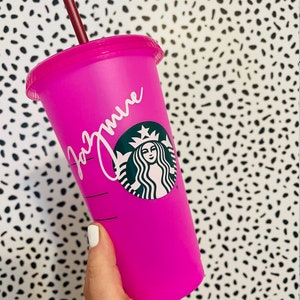 Genuine Starbucks Color Changing Cold Cup 2022, Color Changing Tumbler (with light), Personalized Starbucks Cup, Custom Gifts,