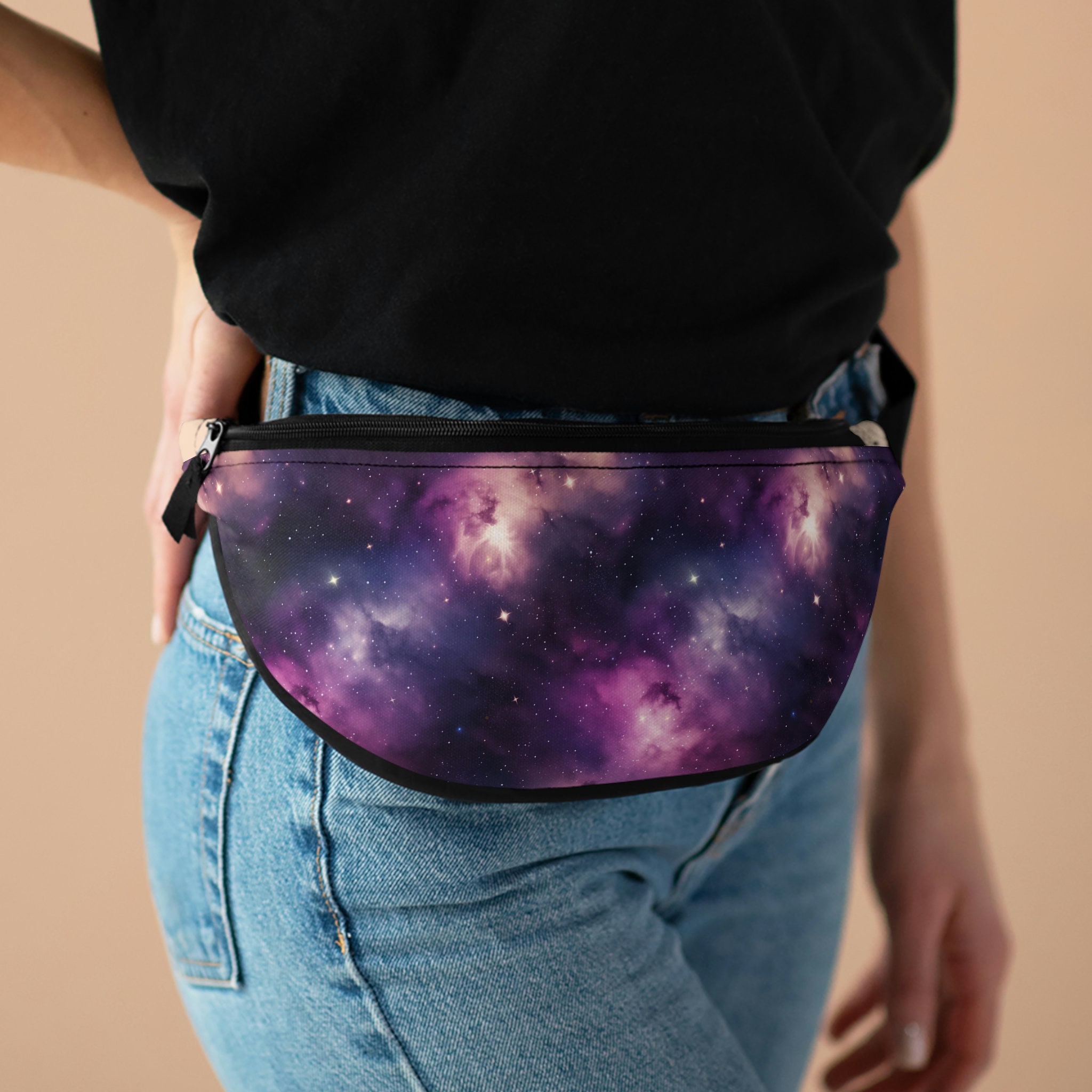 Galaxy Space Themed Fanny Pack Fanny Pack for Festivals Bag for