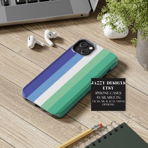 Gay Men Pride Flag Étuis pour iPhone robustes et durables, étuis pour iPhone LGBTQIA +, compatibles avec X, 11, 12, 13, 14 options, cadeaux du mois de la fierté