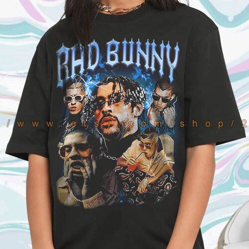 BAD BUNNY Shirt Bad Bunny Printed 