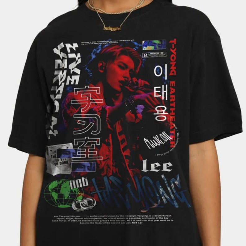 Lee Taeyong NCT Taeyong Korean Pop K-pop Tshirt - Etsy