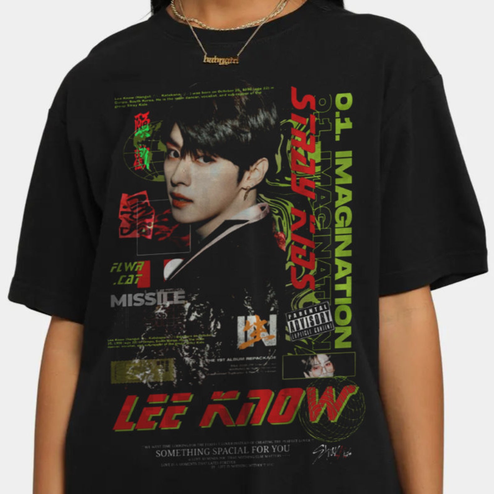 Lee Know Stray Kids Korean Pop K-Pop Tshirt | Etsy