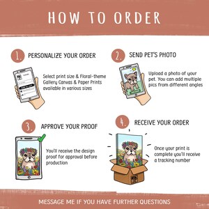 How to order a custom pet portrait