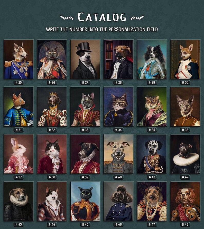 Vampire Pet Portrait, Halloween Pet, Dracula Pet Portrait, Vampire Cat costume, gift for pet, Custom Pet Portrait, Funny Halloween gift image 3