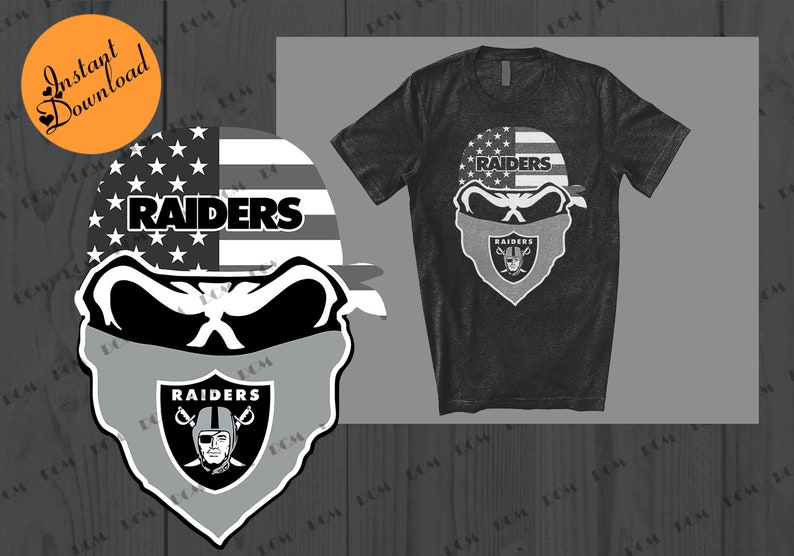 Download Raider 1 NFL Skull Svg PNG Bundle Raider Svg png Cricut | Etsy