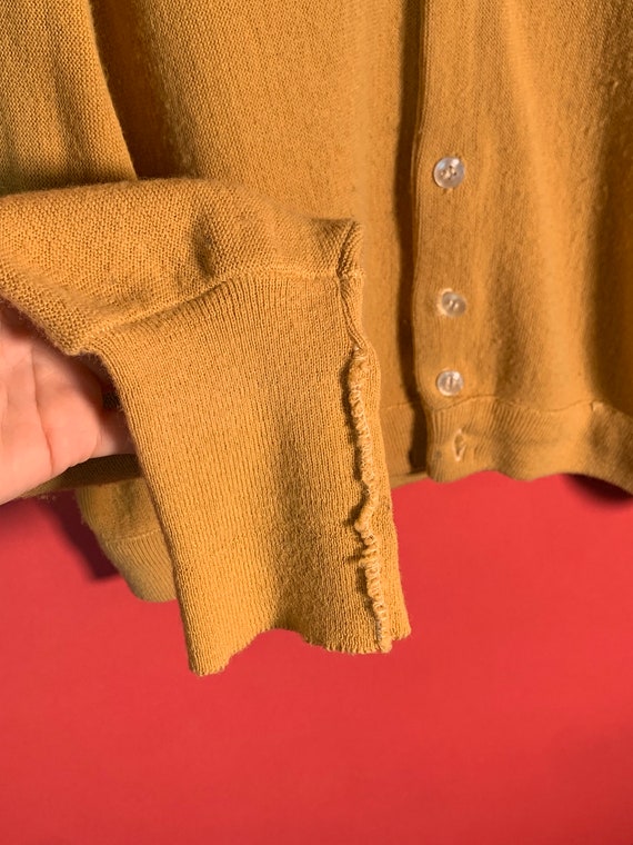 VTG Jantzen 1960s 70s Acrylic Knit Cardigan Sweat… - image 6
