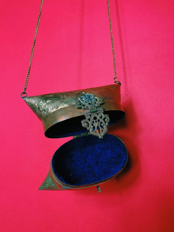 Deadstock 1930’s Brass “Pillow Purse”
