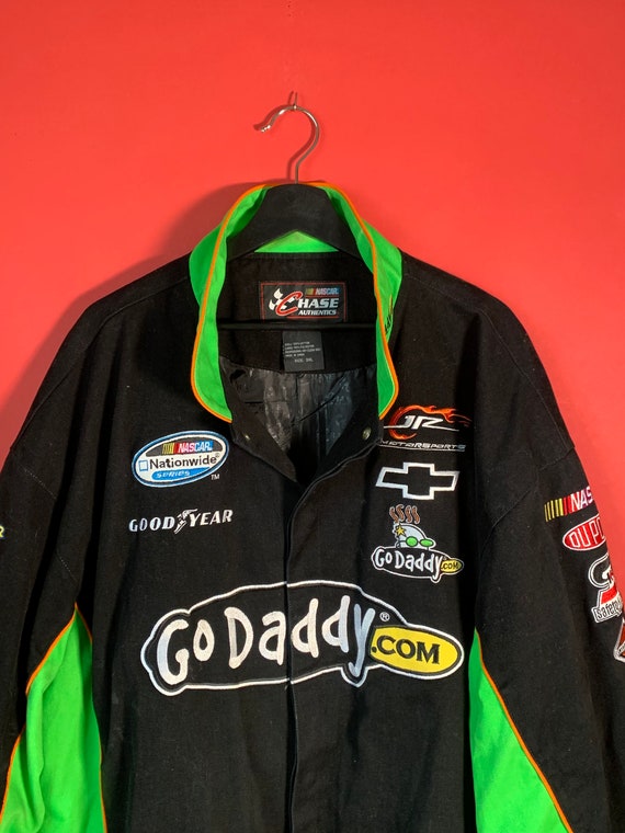 NASCAR Chase Authentic Jacket size 3XL, Go Daddy … - image 2