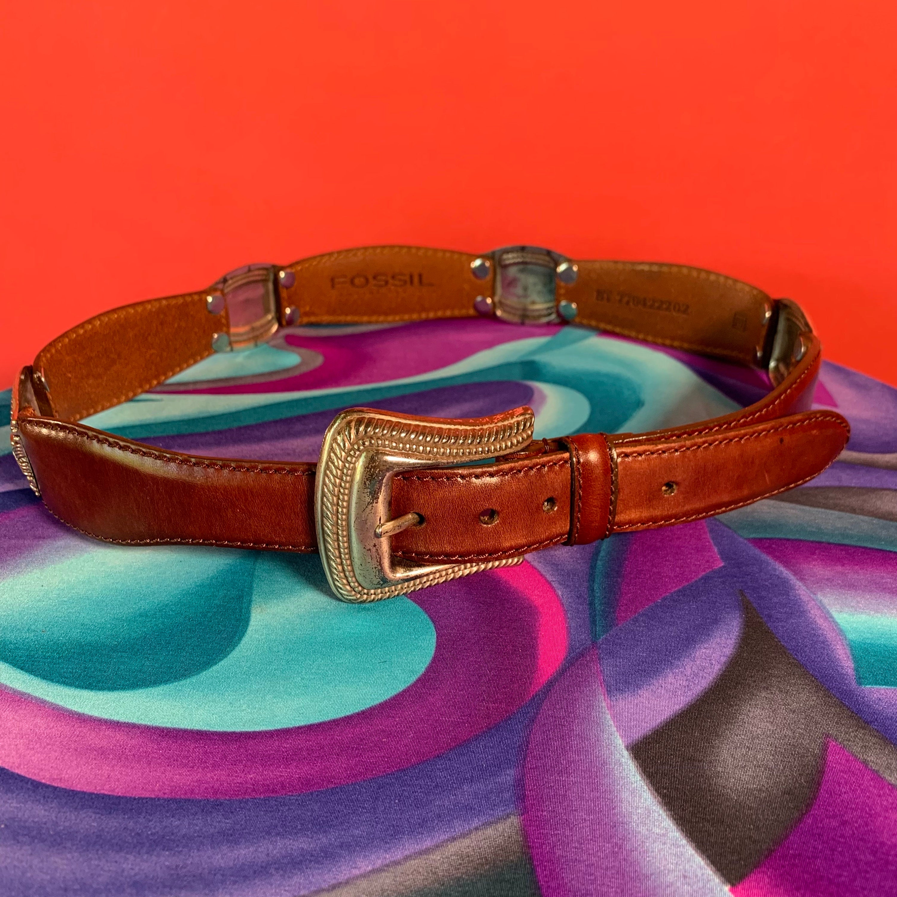 Fossil belts women's discount