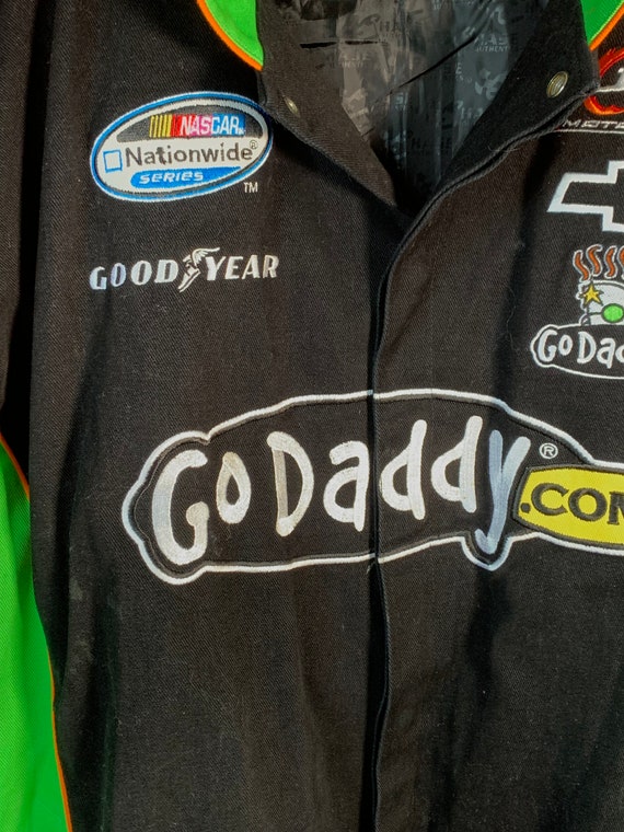 NASCAR Chase Authentic Jacket size 3XL, Go Daddy … - image 5