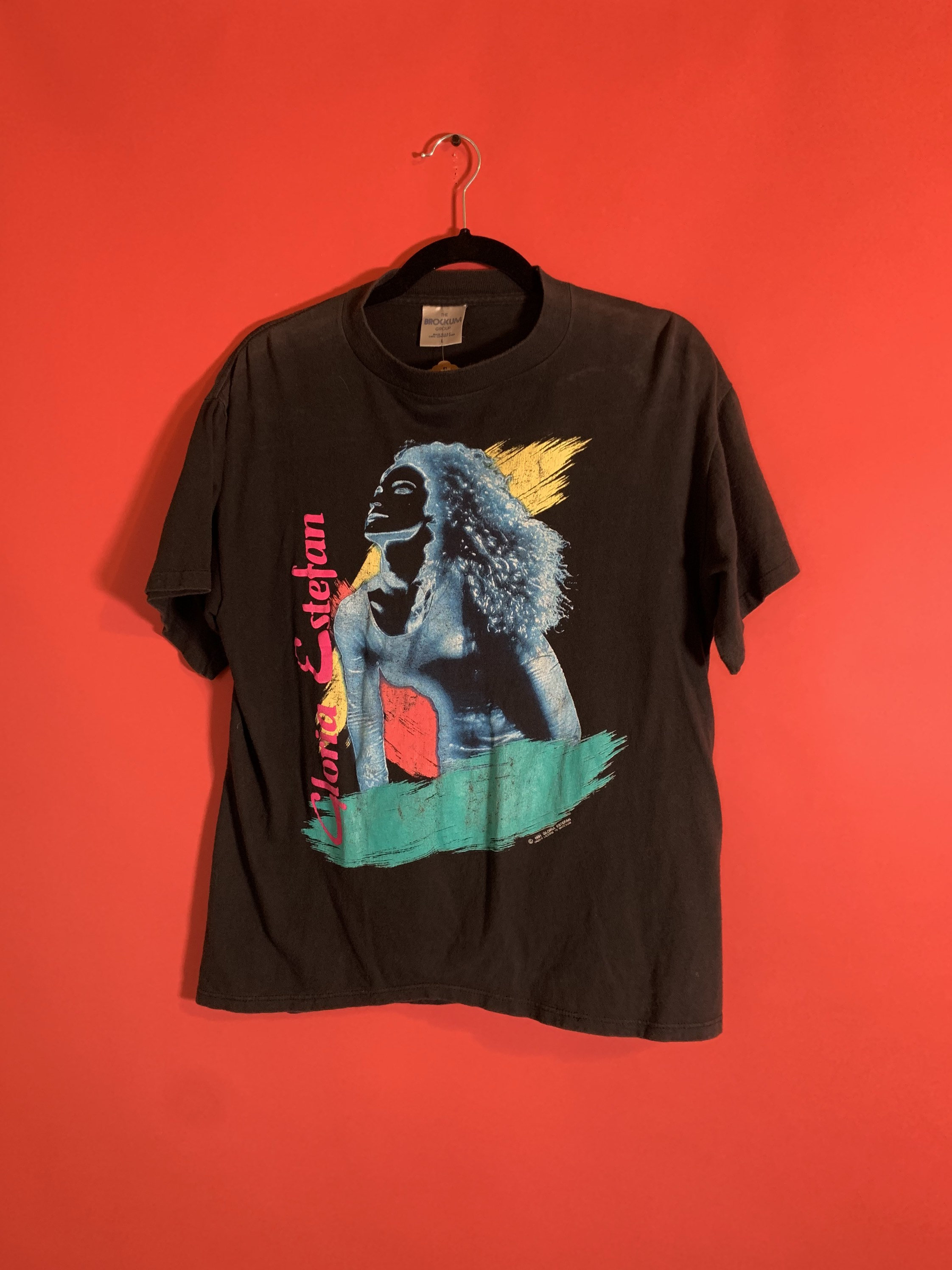 1996 GLORIA ESTEFAN DESTINY World Tour Single Stitch Vintage T Shirt / Maat XLarge Kleding Gender-neutrale kleding volwassenen Tops & T-shirts T-shirts T-shirts met print 