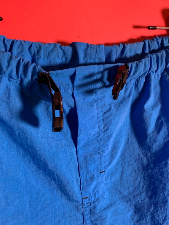 VTG Jantzen Blue Nylon Hiking Shorts High Waisted… - image 4