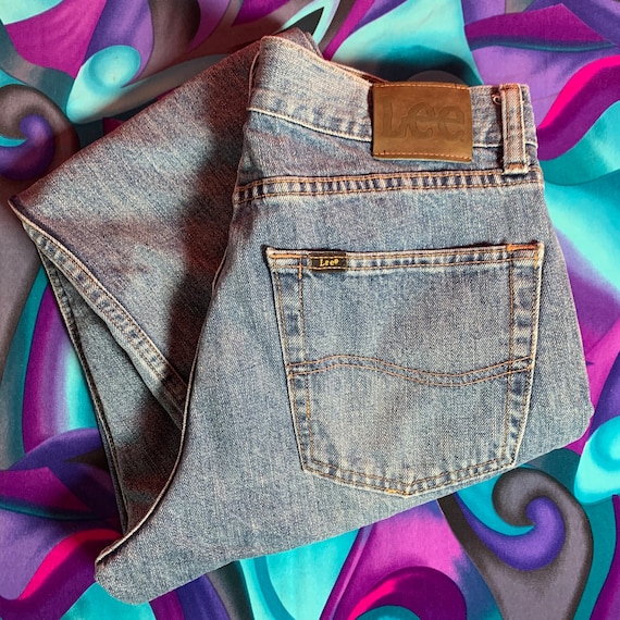 Vintage Lee Denim Jeans, size 33x29, Vintage 90's 