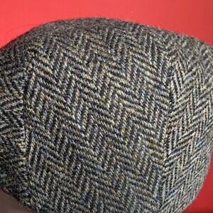 Vintage 70s Newsboys Cap Harris Tweed by Stefeno image 6