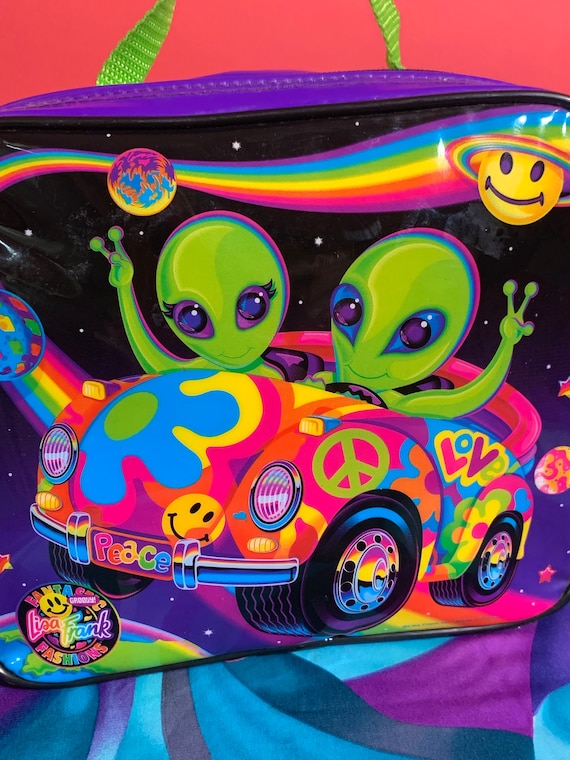 RARE Vintage Lisa Frank Aliens Zoomer And Zorbit Lunc… - Gem