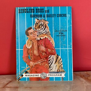 Rare Vintage 1966 Circus Magazine Ringling Bros and Barnum and Bailey
