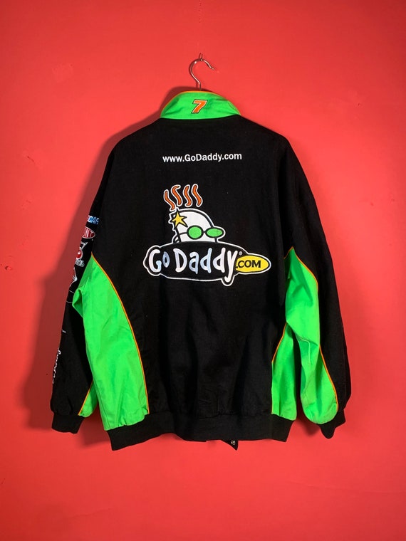 NASCAR Chase Authentic Jacket size 3XL, Go Daddy … - image 8