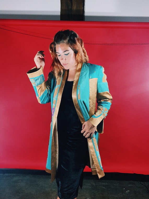 Vintage Silk Robe
