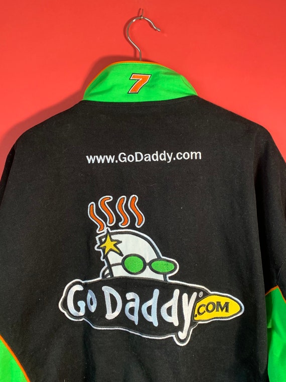 NASCAR Chase Authentic Jacket size 3XL, Go Daddy … - image 9