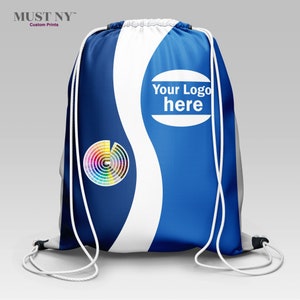 Sacs à dos avec cordon de serrage personnalisés à emporter partout où vous allez, parfaits pour les voyages, la salle de sport et pour un usage quotidien