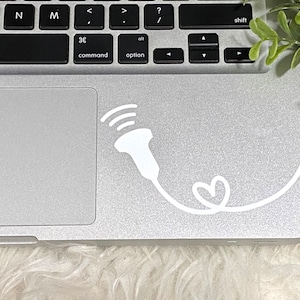 Sonographer Decal | Ultrasound Tech Gifts | Car Decal | Cell Phone Decal | Sonographer Gifts | Ultrasound Tech | RDMS | Cardiac Sonographer