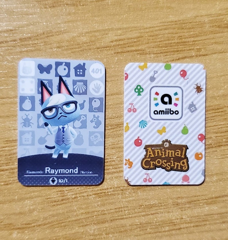 TOUTES les cartes Amiibo Mini ACNH pour Animal Crossing New Etsy