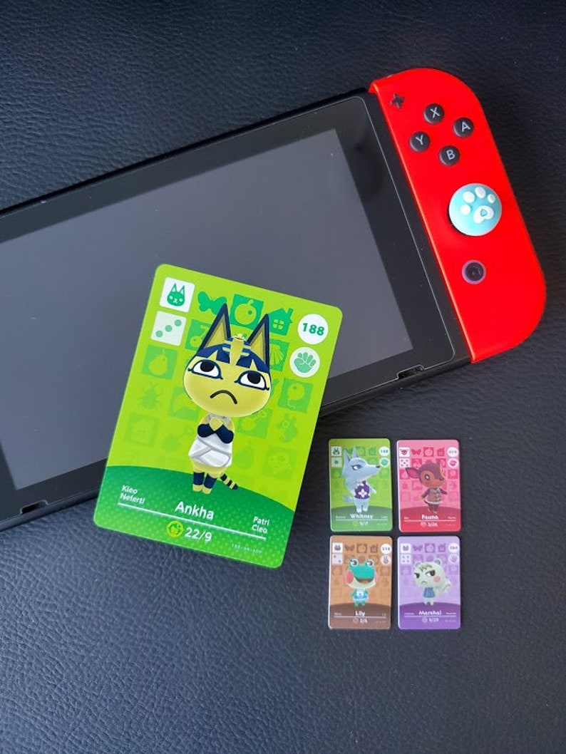 ANY 3 Mini ACNH Amiibo Cards for Animal Crossing New Horizons | Etsy