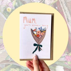 Mamá, estás muy hermosa - Tarjeta de felicitación para el Día de la Madre