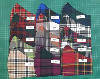 black watch tartan baby dress