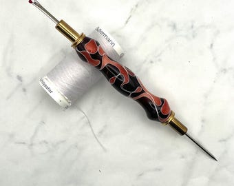 Brown & Pink Handmade Double Blade Seam Rippers, Needle Threaders, Stiletto/Awl | Gift for Sewers and Quilters | Mother's Day, Birthday