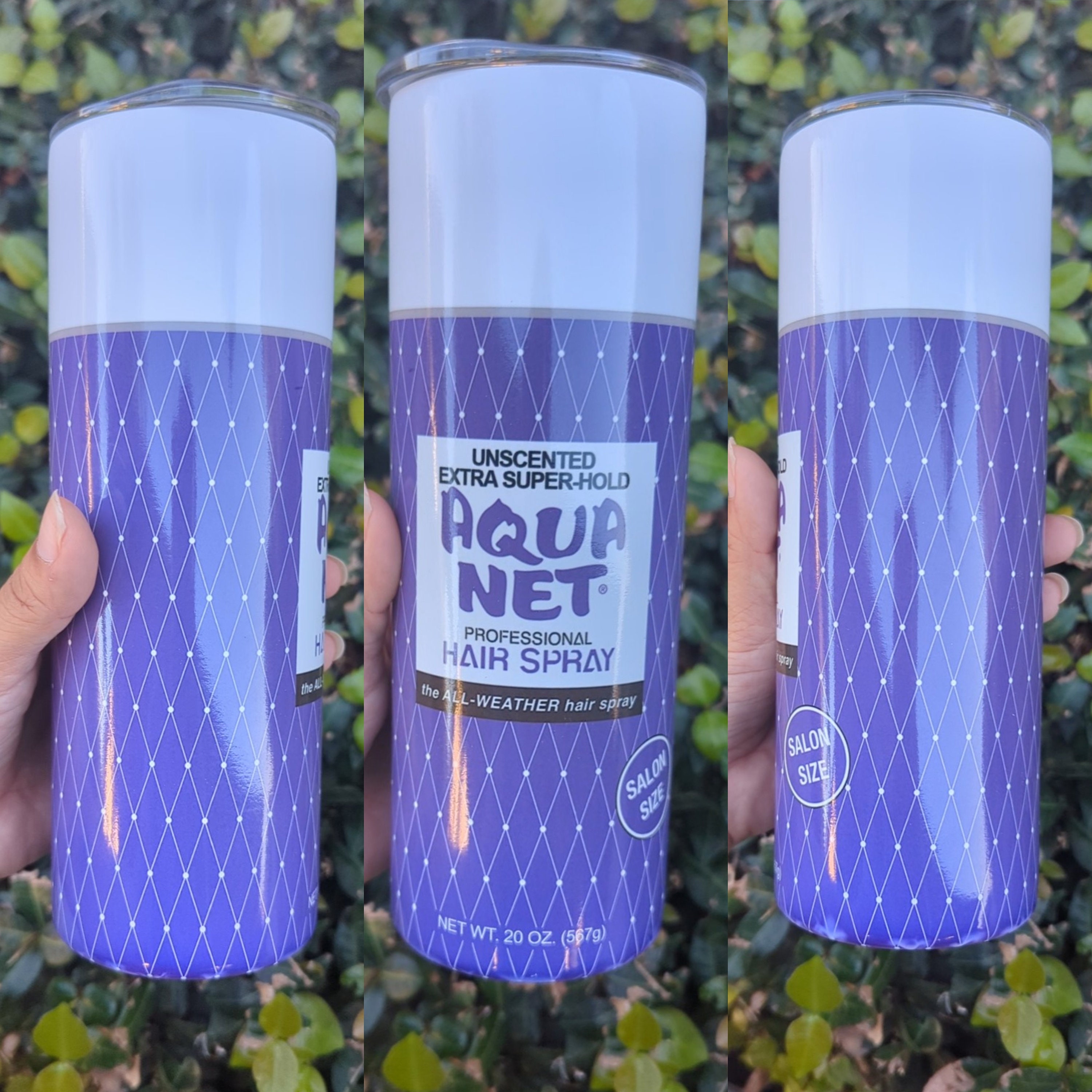 Hair Spray Aqua Net drinkware Tumbler Cup — Granny & Grandpa's Custom  Creations Shop