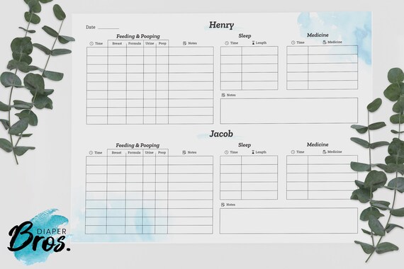baby poop and pee tracker