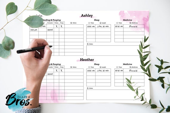 baby poop and pee tracker