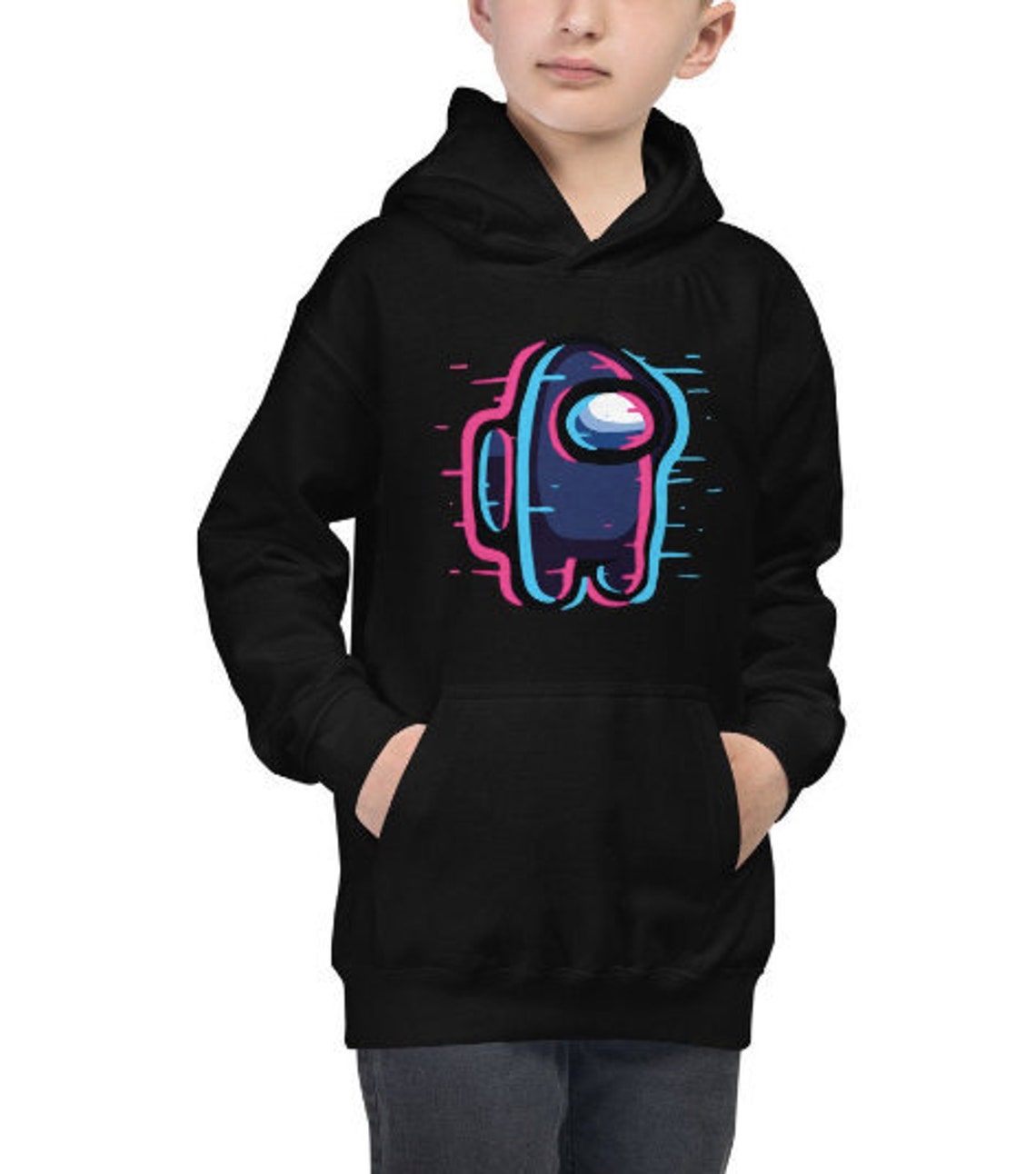 Among Us Hoodie Among Us Game Among Us Imposter Crewmate Etsy