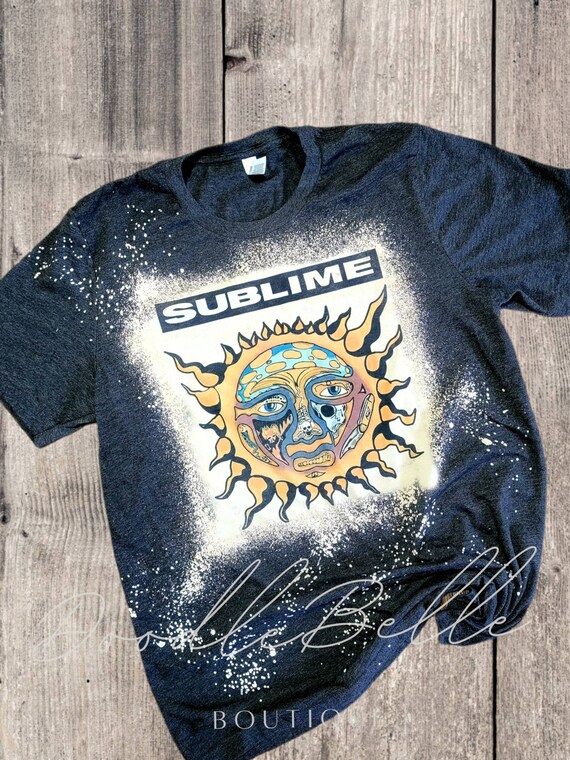 Sublime Bleached Shirt Vintage Feel 