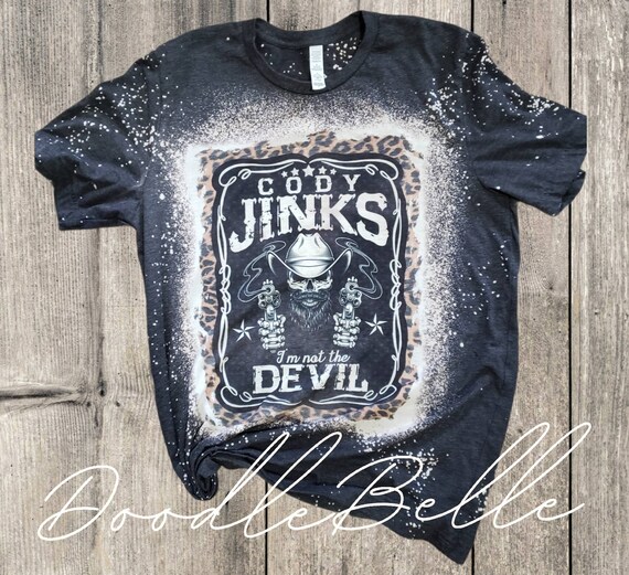 I'm Not the Devil Shirt Bleach Shirt 