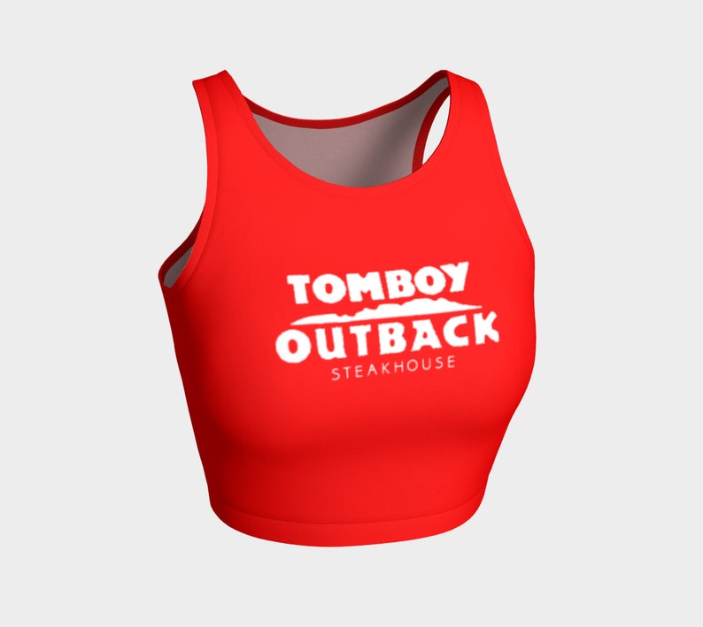 Tomboy Outback Athletic Crop Top - Bold 