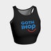 Goth IHOP Uniform - Athletic Crop Top - Smile