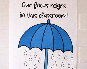 April Behavior Anchor Chart