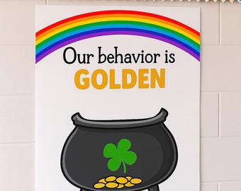 March Behavior Chart