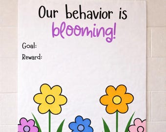 May Behavior Anchor Chart