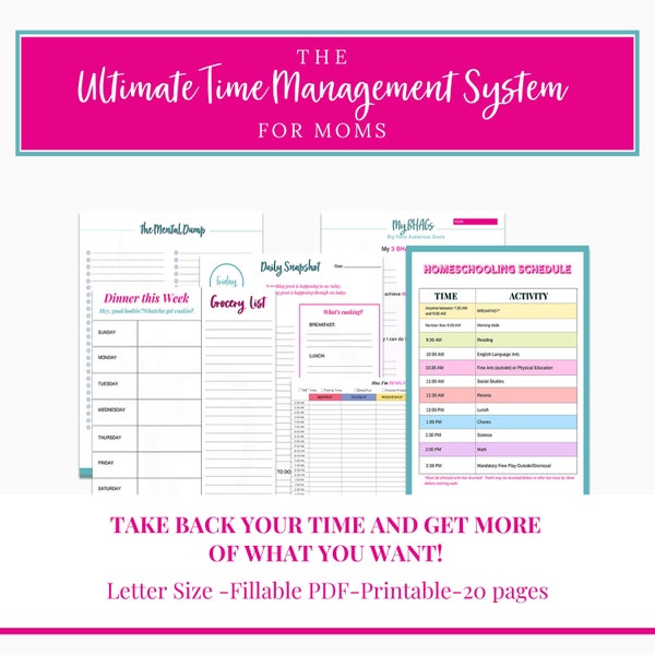 The Ultimate Time Management System for Moms