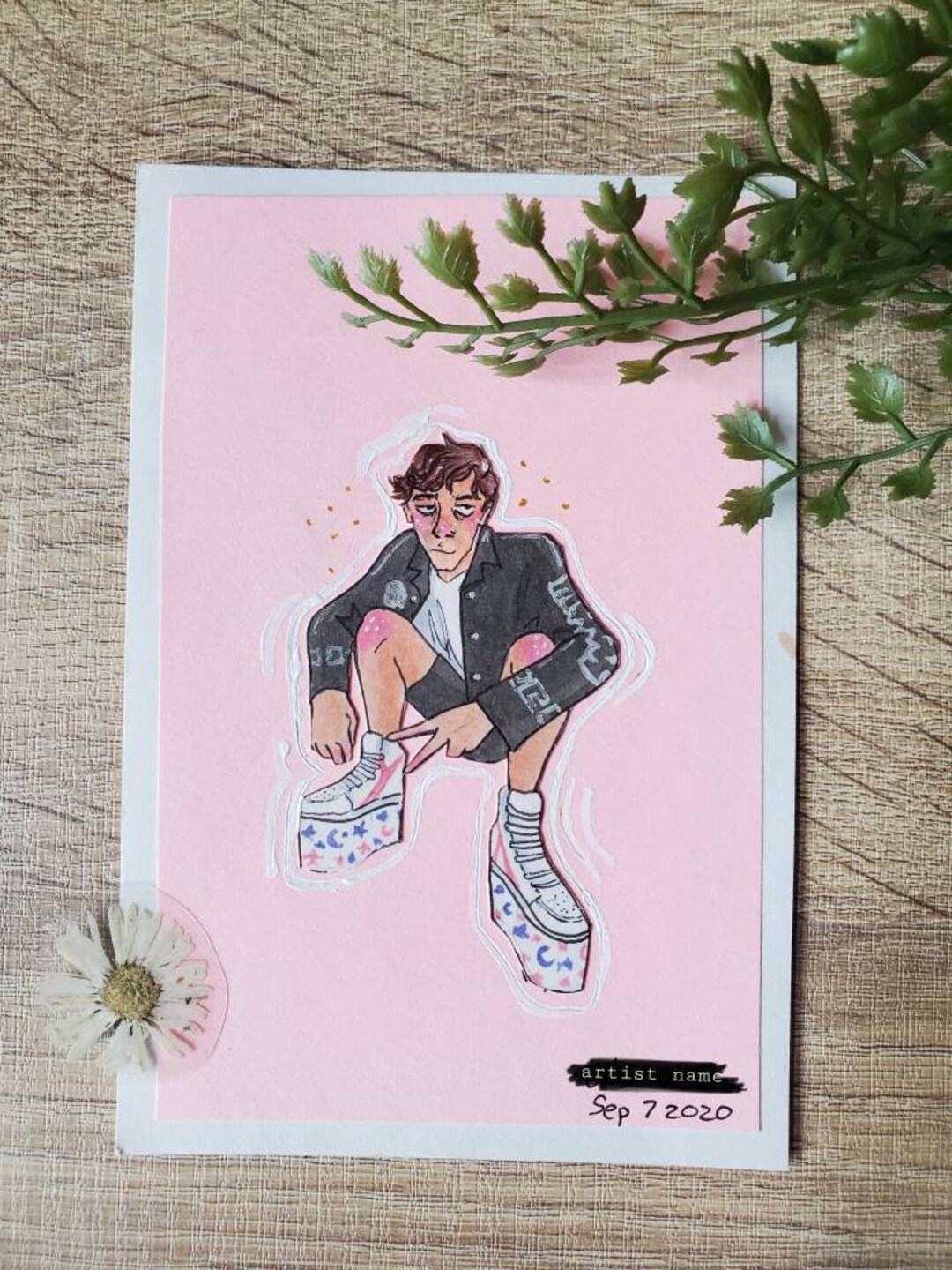 Tyler Joseph 'use Your Platforms' Original Artwork Etsy